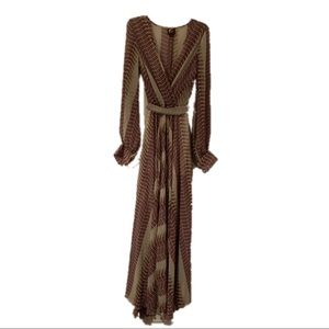 Blu Moon Long Sleeved Maxi Dress